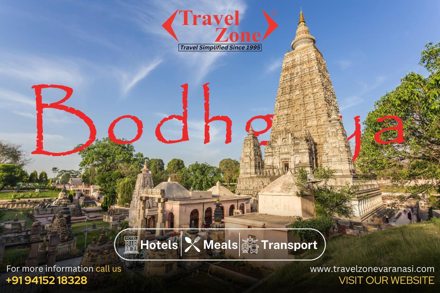 Travel Zone Bodhgaya With Kashi, Ayodhya & Prayagraj